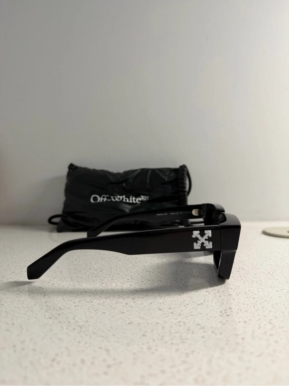 Off-White Virgil Black Square Frame Sunglasses